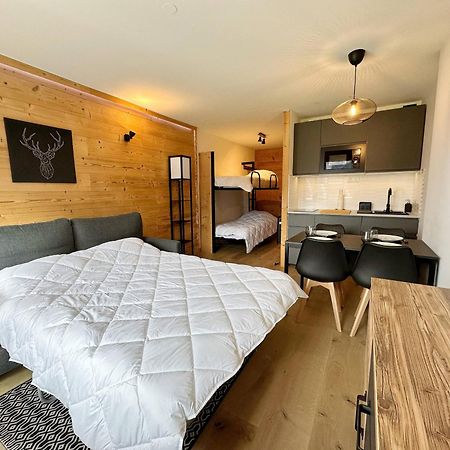 Studio Moderne Avec Parking Prive Pres Du Centre - Fr-1-624-71 Samoens Luaran gambar